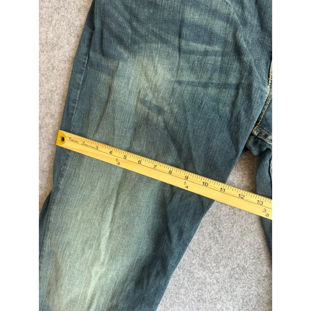 Levi's 559 Relaxed Straight Mens Jeans Medium Wash Blue Denim Whiskered Casual